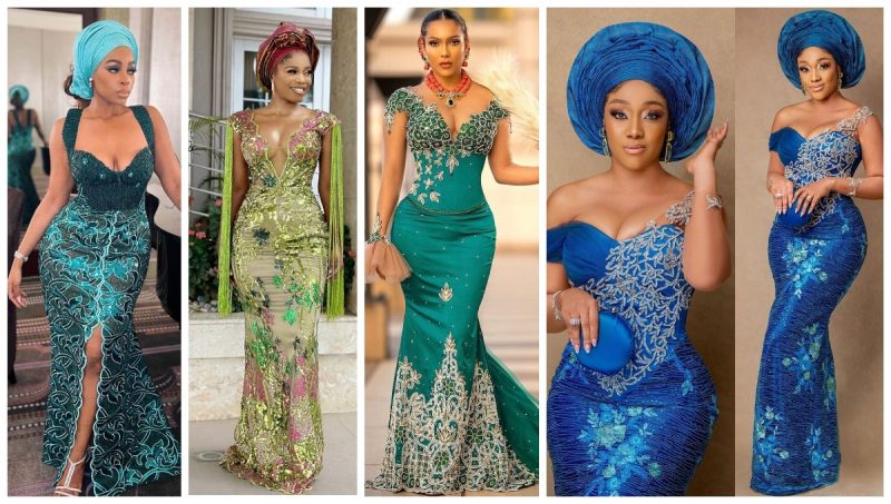 Nigerian Lace Styles for Wedding 2024-Beautiful Styles You Will Love