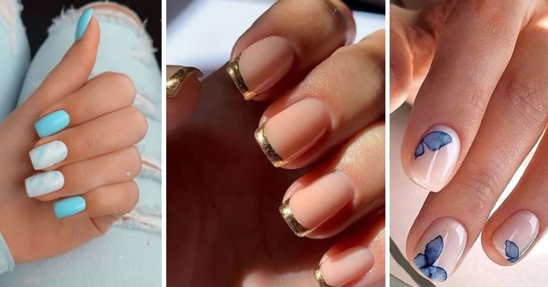 60 Short Acrylic Nails To Copy In 2024