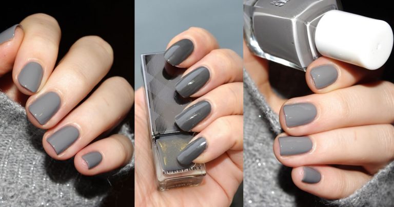 73 Photo Gray Nails: Images To Inspire You, Combinations To Copy And Current Trends