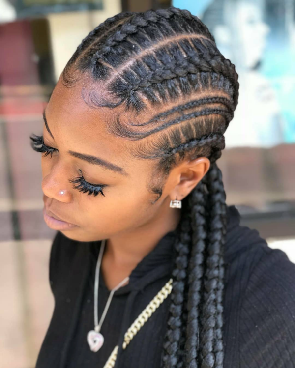 Catchy and Stylishly Cornrow Braids Hairstyles Ideas to Try (11)
