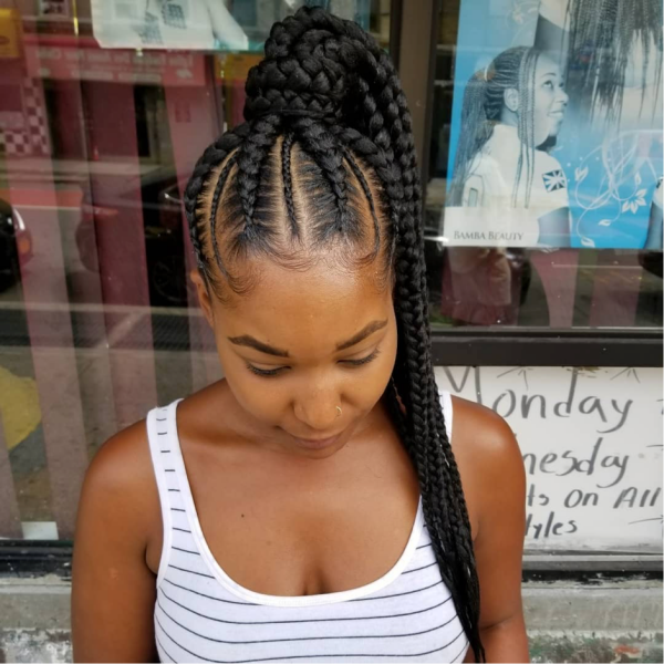 Catchy and Stylishly Cornrow Braids Hairstyles Ideas to Try (12)