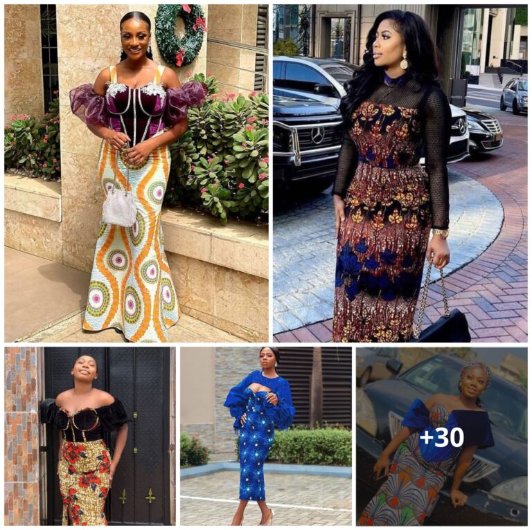 Ladies, Here are Excellent Ankara Gowns you can Recreate This Month