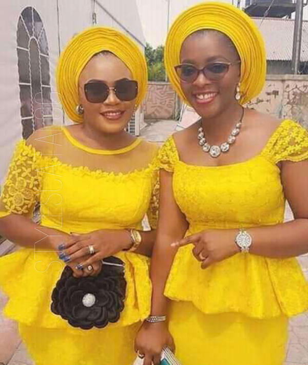 Look Classy And Mature To Your Next Occasion With These Yellow Fabric Styles (10)