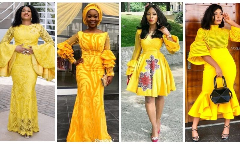 Captivating Yellow Dress Styles For Your Next Occasion/Party
