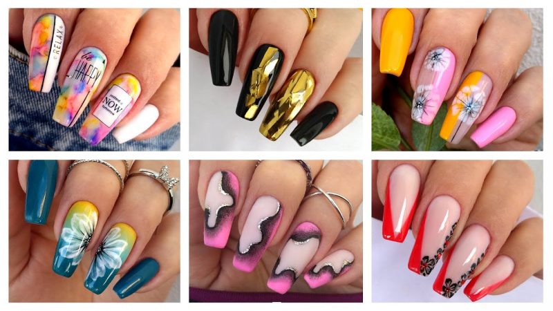 85 Photos: Cute Spring Acrylic Nails Art Design ideas For 2023