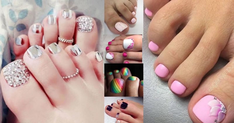 55 Cute Summer Toe Nail Art and Design Ideas for 2022