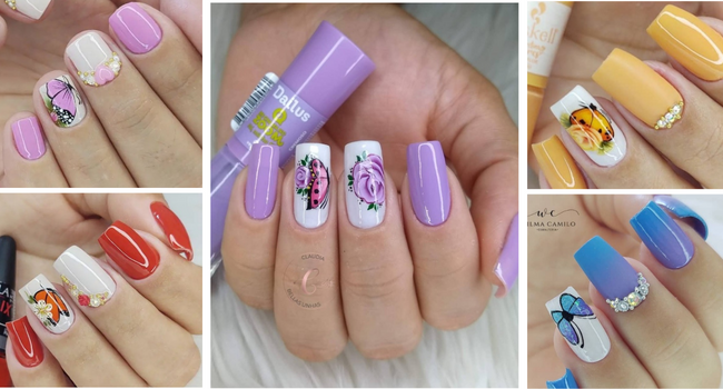 As Unhas com efeito Matte (foscas) mais lindas que eu já vi! – UNHAS DECORADAS