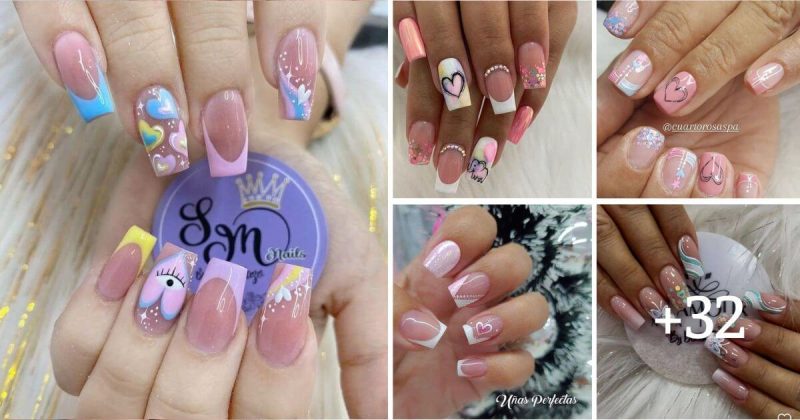 30+ Exquisite Manicure Ideas With Hearts For The Upcoming Holidays
