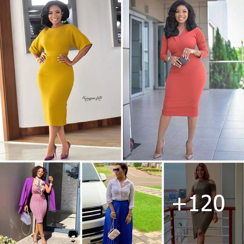120+ PHOTOS: Outstanding Outfits & Fashion styles for Work (Office Wears), Church and School