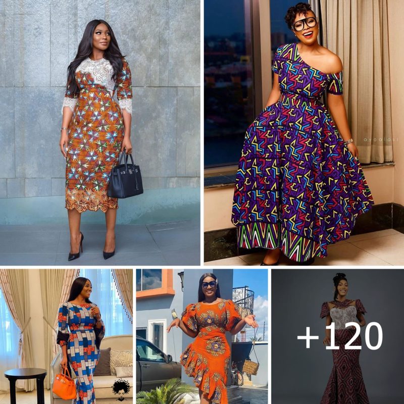 120 Beautiful Ankara Long Gown Styles Design 2024