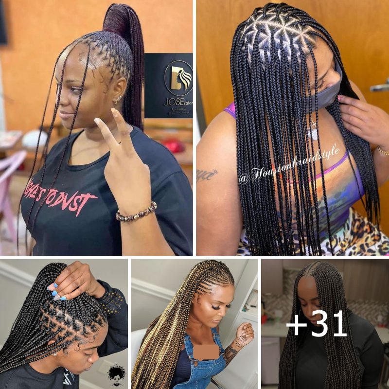 31 Latest Micro Braids Style Ideas For 2024