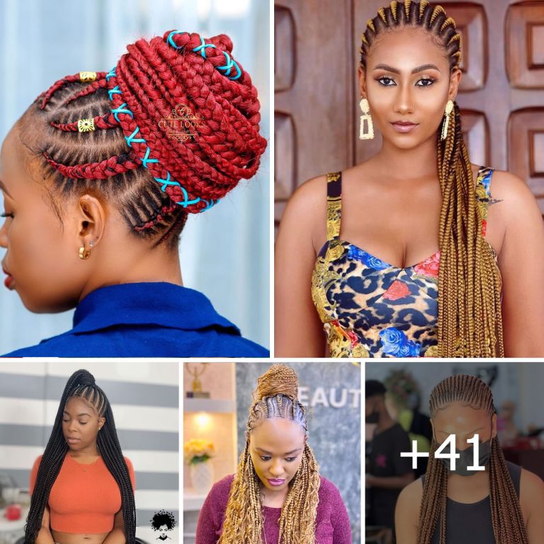 41 Must-See All-Back Ghana Weaving Styles for 2024: New Style Ideas