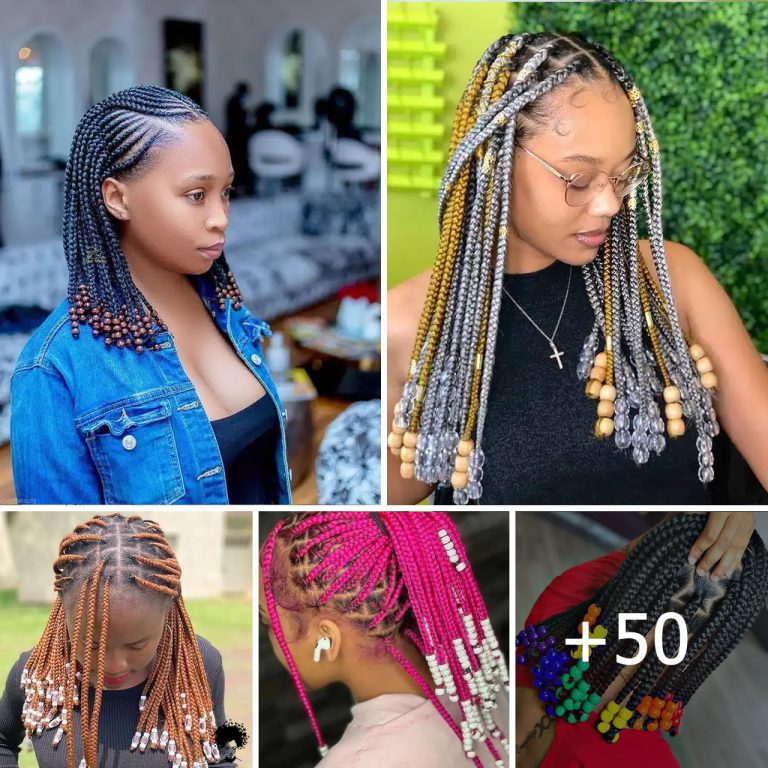 50 Fabulous Box Braids with Beads for 2024: Must-Try Styles