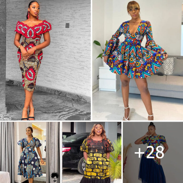 20+ Eye Catching Ankara Short Dress Styles You Should See.