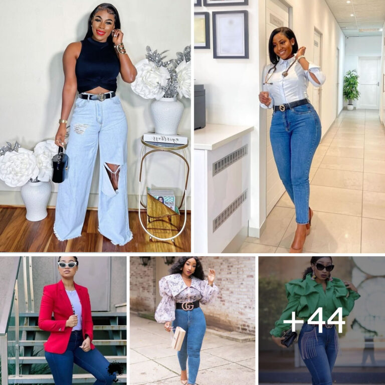 44+ Stylish Ways to Rock Your Blue Jeans with Confidence