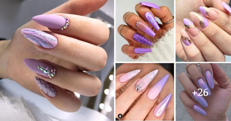 30 Stunning Ways To Rock Violet Nails