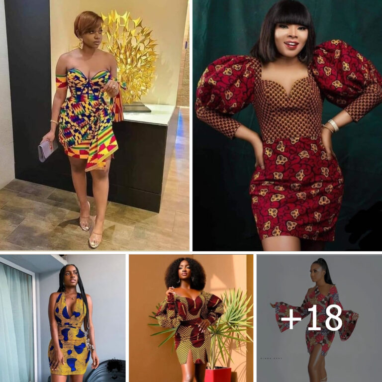 Chic Ankara Styles for Fashionable Young Nigerian Ladies.