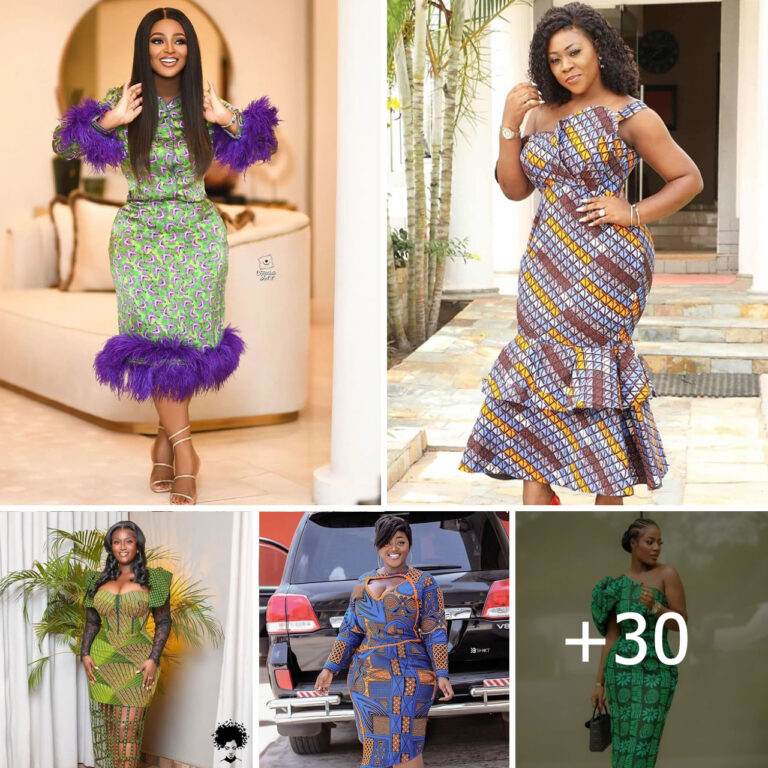 Fascinating Mid Length Ankara Styles You Will Love.