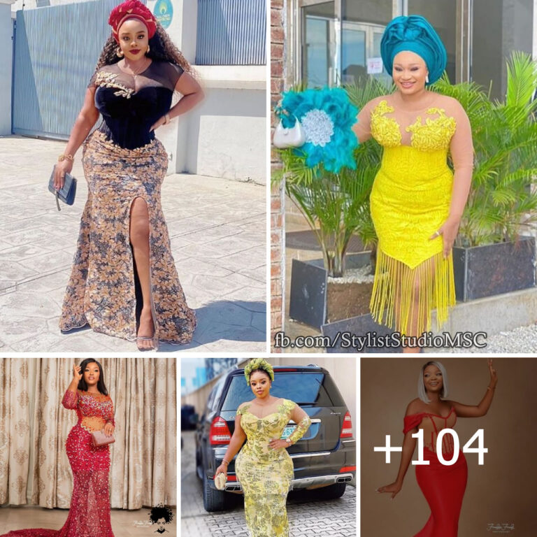 104+ PHOTOS: Aso-Ebi and Owambe Styles For Church and Wedding Guests