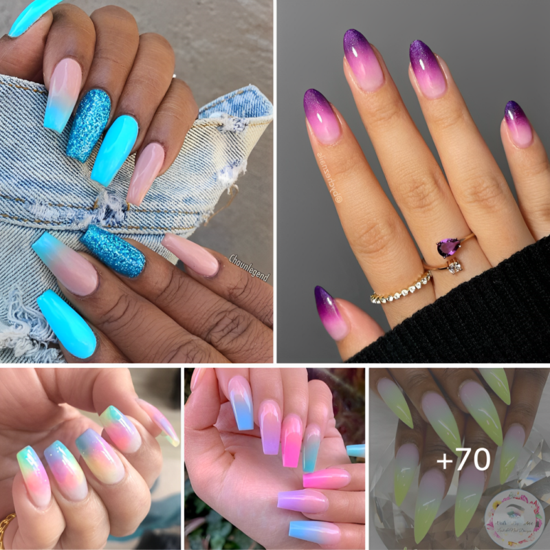 75+ Gorgeous Ombré Nail Ideas For Summer 2024