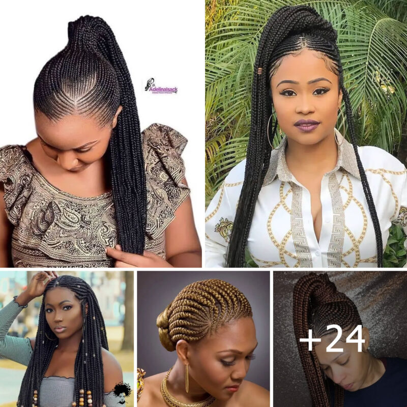 24 Latest Ghana Weaving Hairstyles that’ll Enhance Your Beauty Instantly