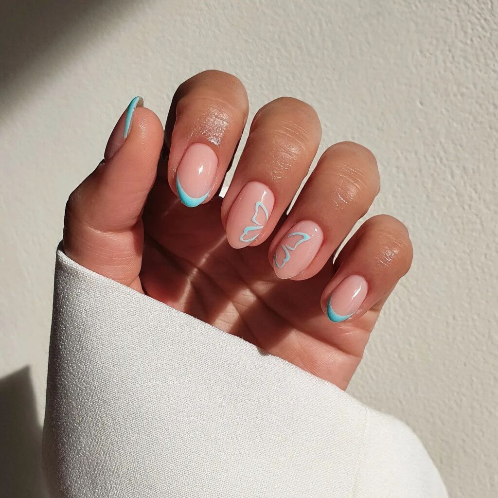 30 Simple Yet Cute Short Nail Designs You Can Rock Every Occasion - 219