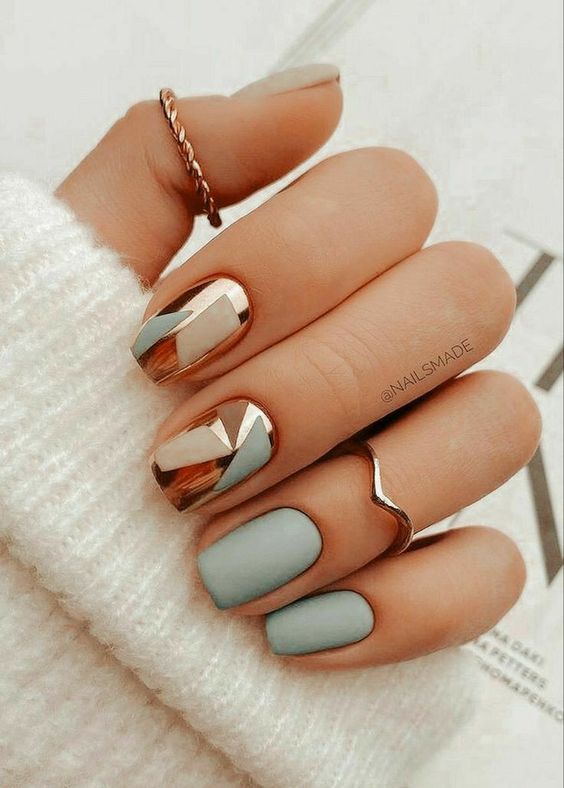 30 Simple Yet Cute Short Nail Designs You Can Rock Every Occasion - 237