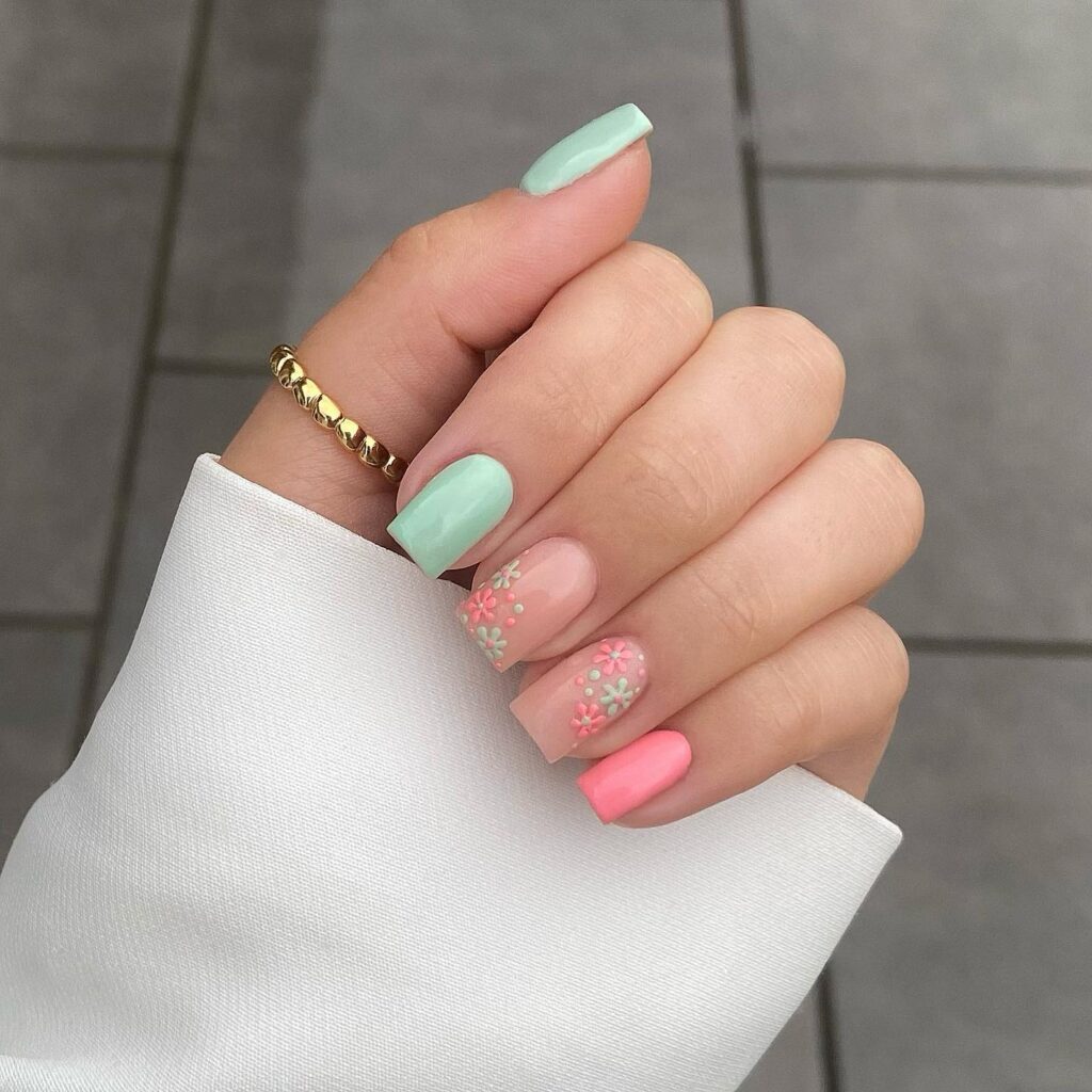 30 Simple Yet Cute Short Nail Designs You Can Rock Every Occasion - 201