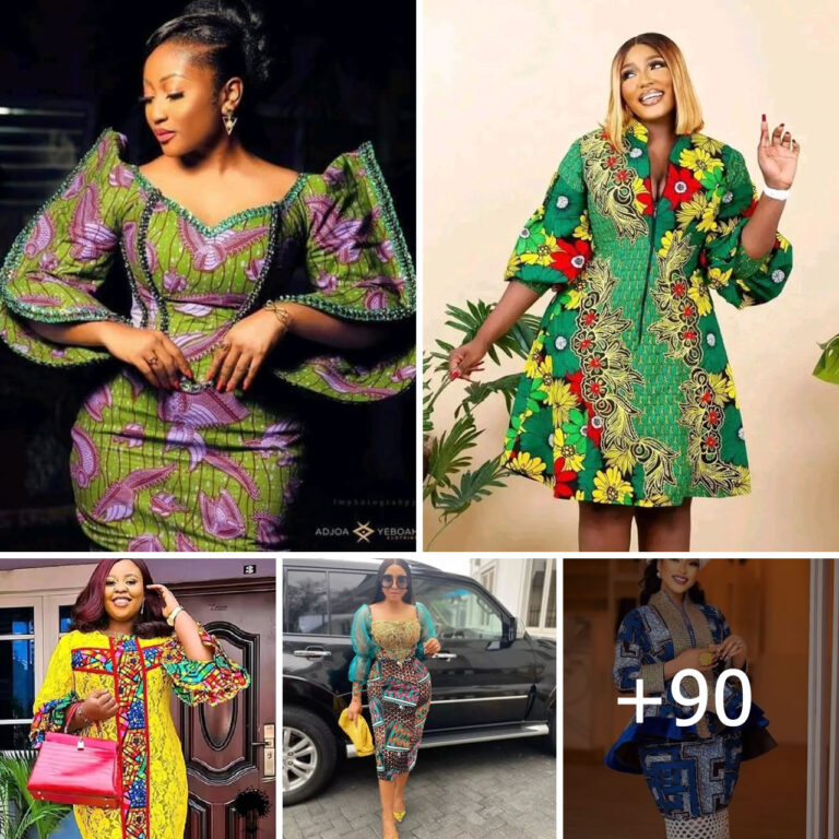 90 Photos: Amazing Ways to Style Peacock Ankara Patterns
