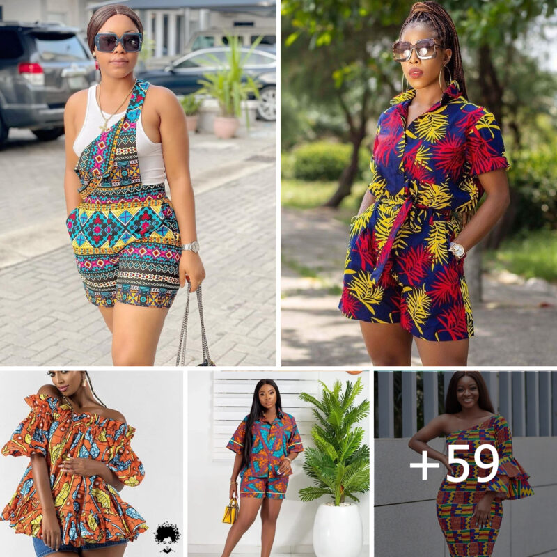 2024 Ankara Shorts and Tops for Ladies: Fresh Styles to Try