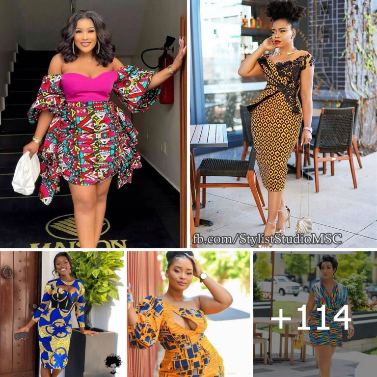 Chic Ankara Gown Styles-Here we have 114 Ankara gowns styles for you