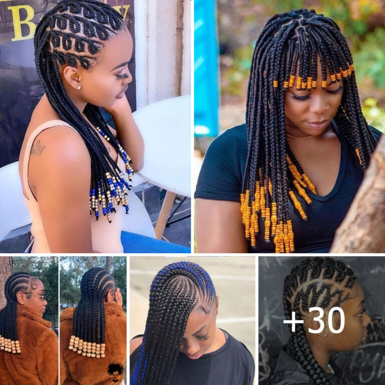 Ghana Braids Glamour: Essential Hairstyles for the Trendsetting Woman