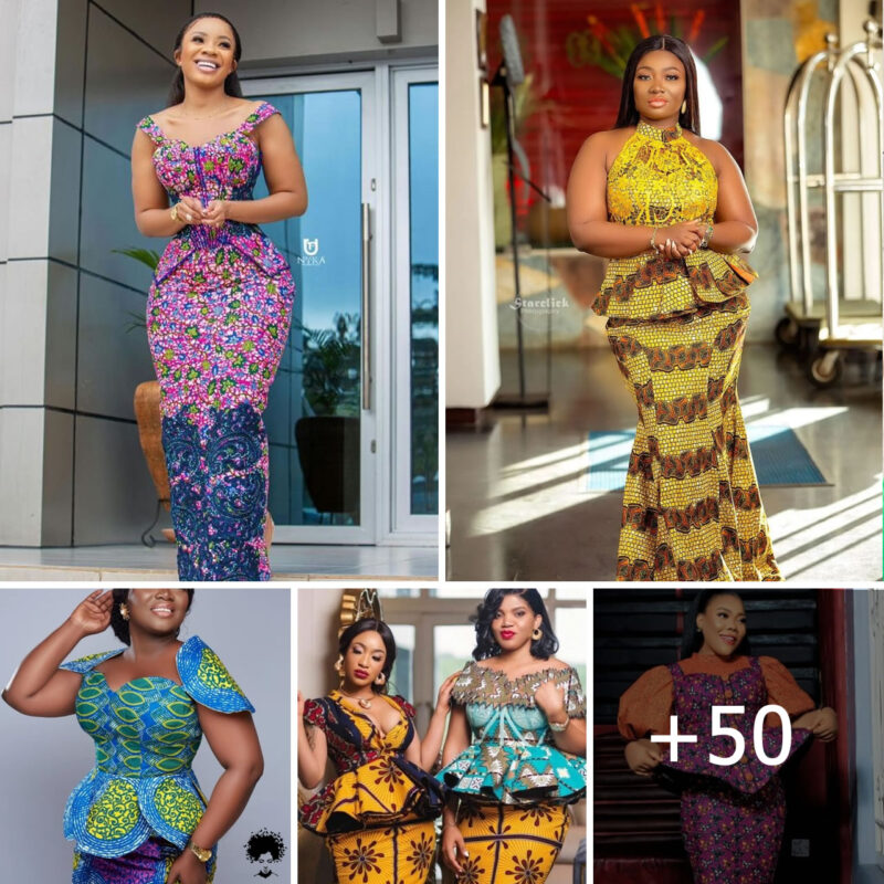 Ankara 2024 Styles: Explore Stylish Gown Designs for Contemporary Women