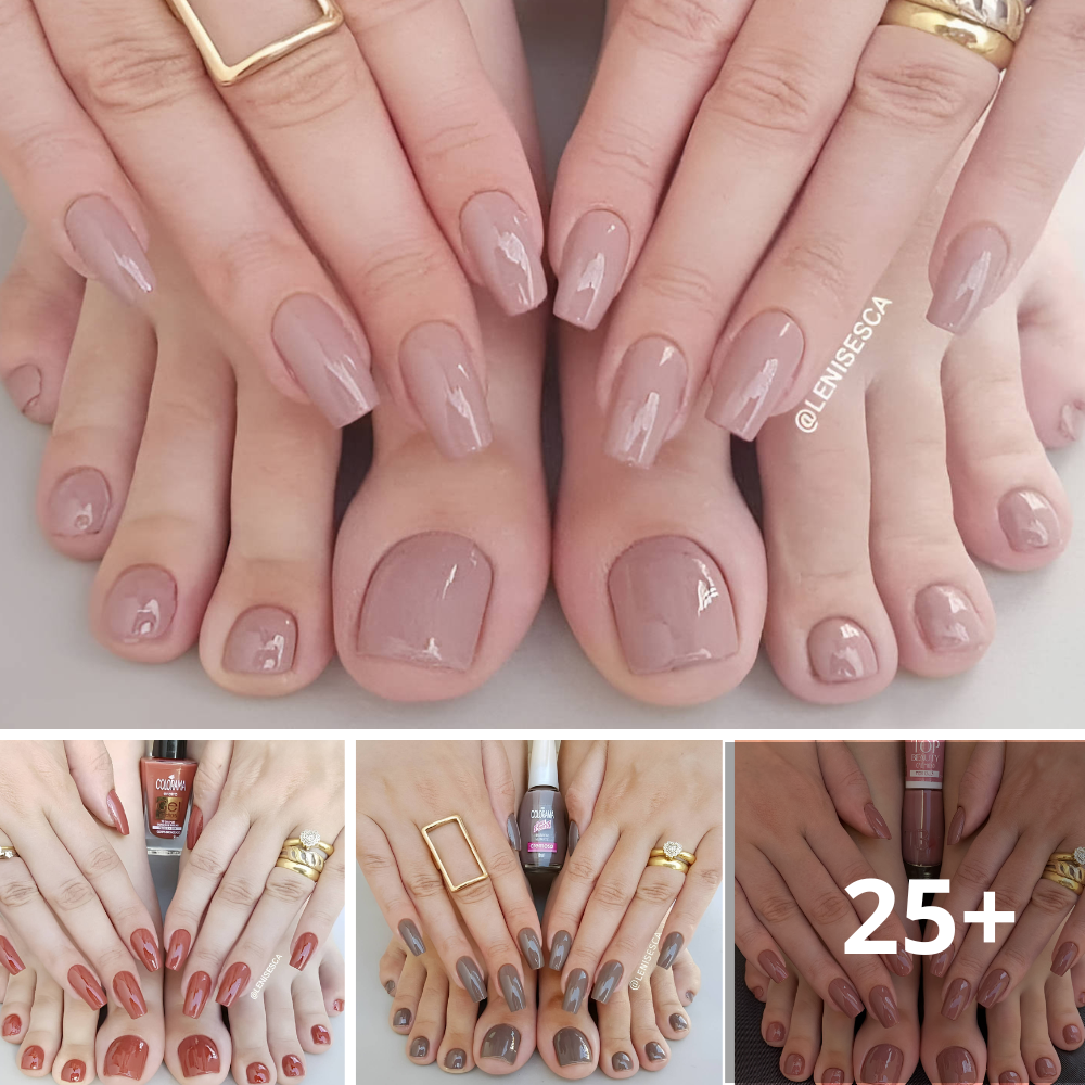 20 Trendy Summer Nail and Toe Nail Coordinated Designs to Try