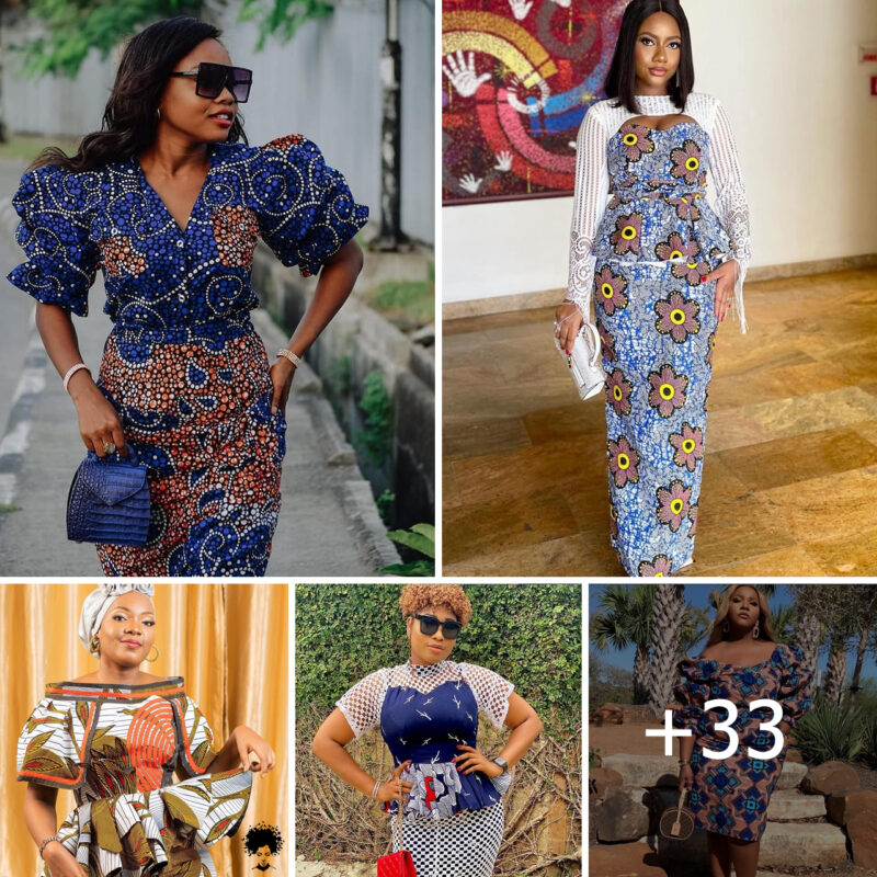 Radiate Elegance with Ankara Gown Styles: A Fusion of Tradition and Glamour 🌟👗