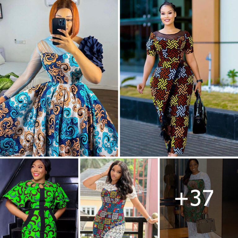 Unveiling Ankara’s Finest: Gown Styles that Define Grace and Fashion for Women 💫👚