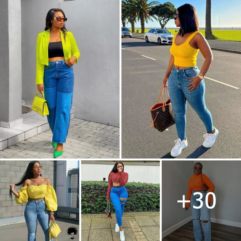 15 Chic Styles: How to Look Stunning in Trending Blue Jeans Trousers