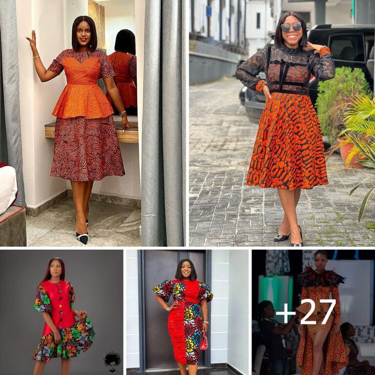 27 Distinguished Ankara Designs for the Fashionable African Woman