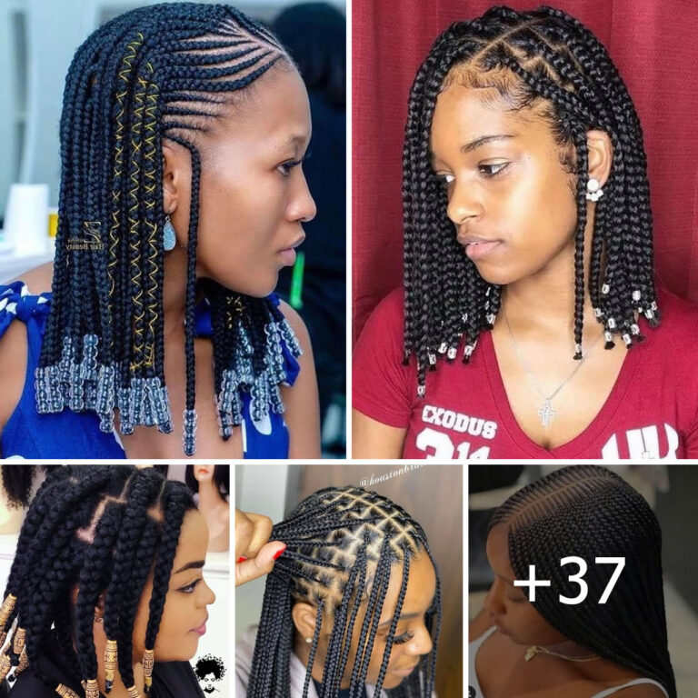 37 Inspiring Ways To Style Your Box Braids