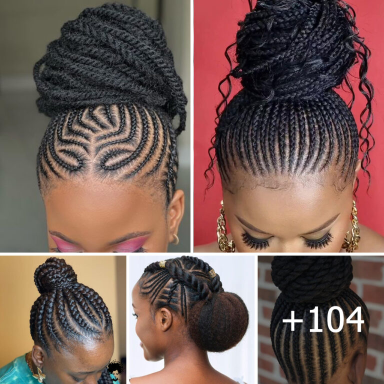 Cornrow Braid Bun Looks: Sleek and Elegant Hairstyles for All Events