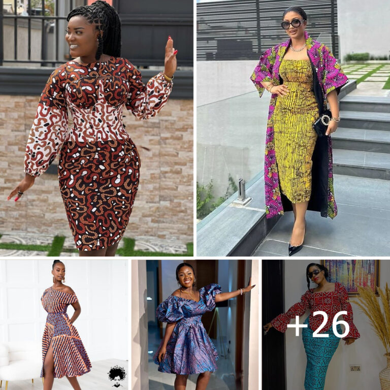 Ankara Sophistication: Bespoke Styles for the Career-Oriented Woman