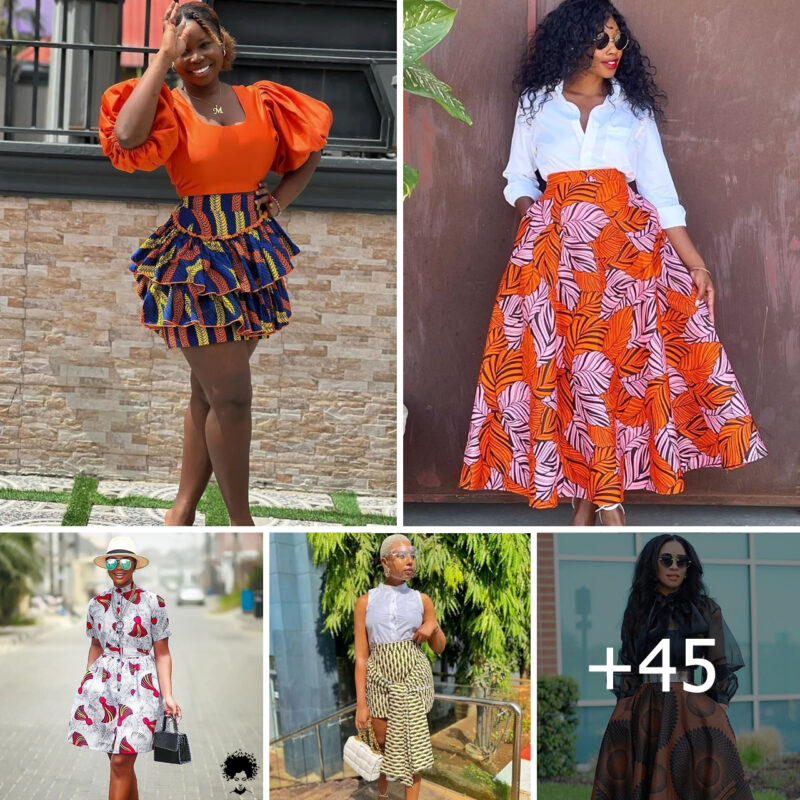 Rock Your Look: Trendsetting Ankara Skirt Styles for Every Occasion