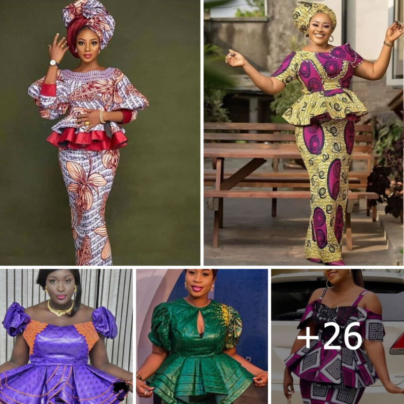 Trending and Fascinating Skirt and Blouse Styles for Classy Ladies