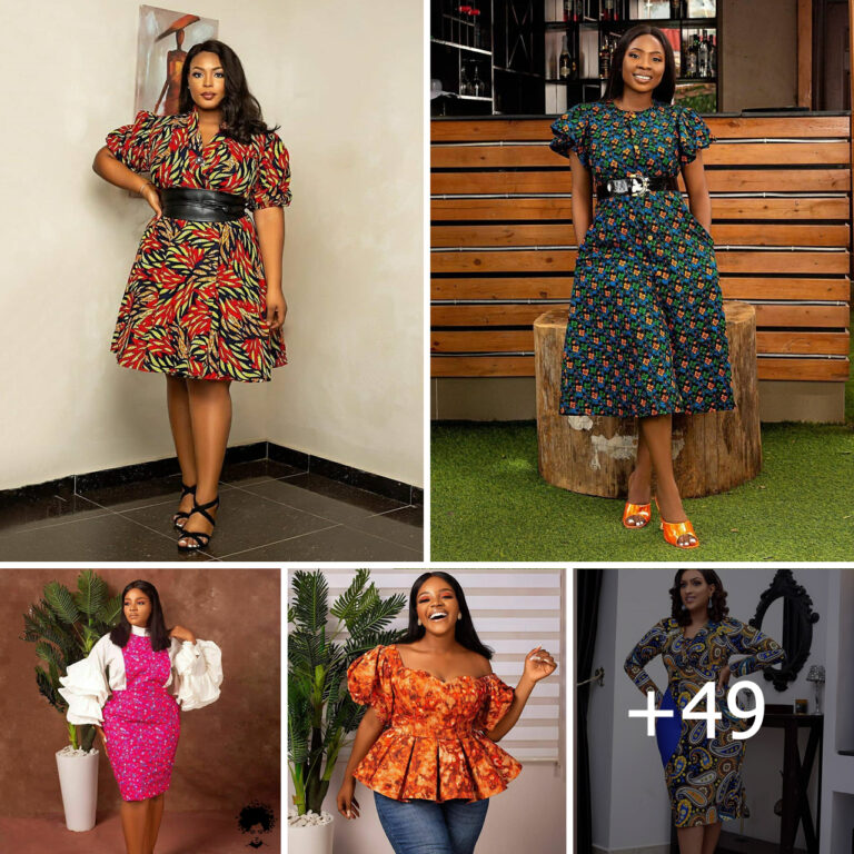 2024’s Ankara Gowns: A Kaleidoscope of African Fashion Trends