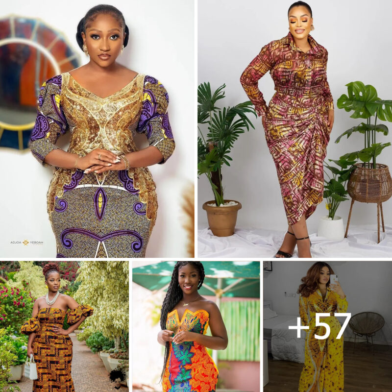 🌸 2024’s Chic Ankara Fashion: Unveiling the Latest Must-Have Ankara Gowns for Stylish Women 🌸