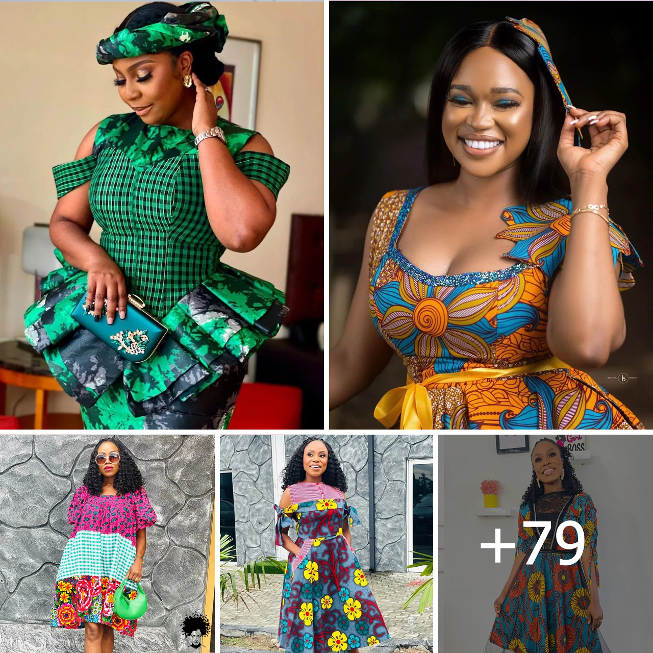Ankara Chic: Celebrating 2024โs Fresh and Fabulous Styles for Women ๐ท๐