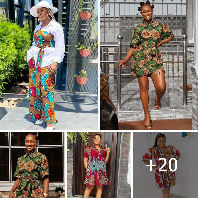 Ankara Elegance: 20 Captivating Styles for a Stylish Woman’s Weekend