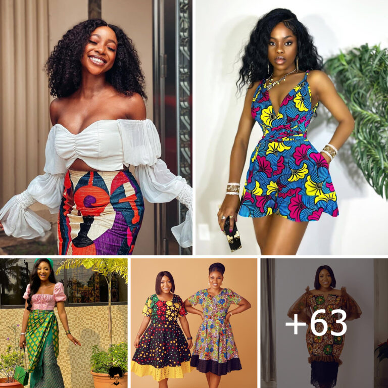 63 Ankara Styles for Ladies Gown for 2024