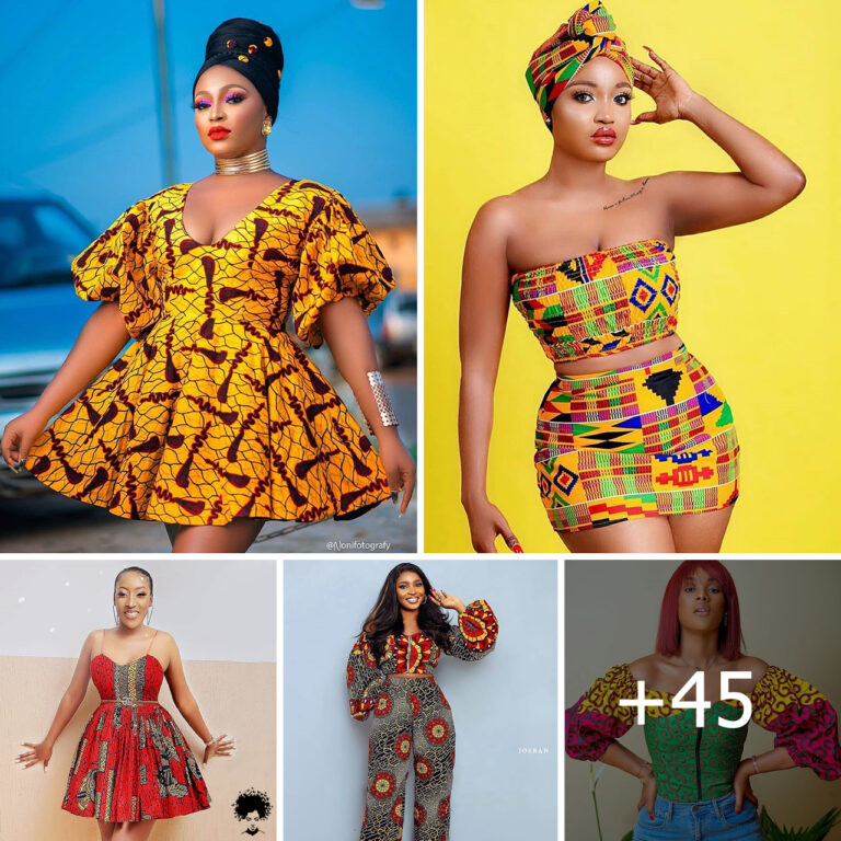 Couture Canvas: Discover 45+ Captivating Ankara Gown Designs for the Stylish Woman