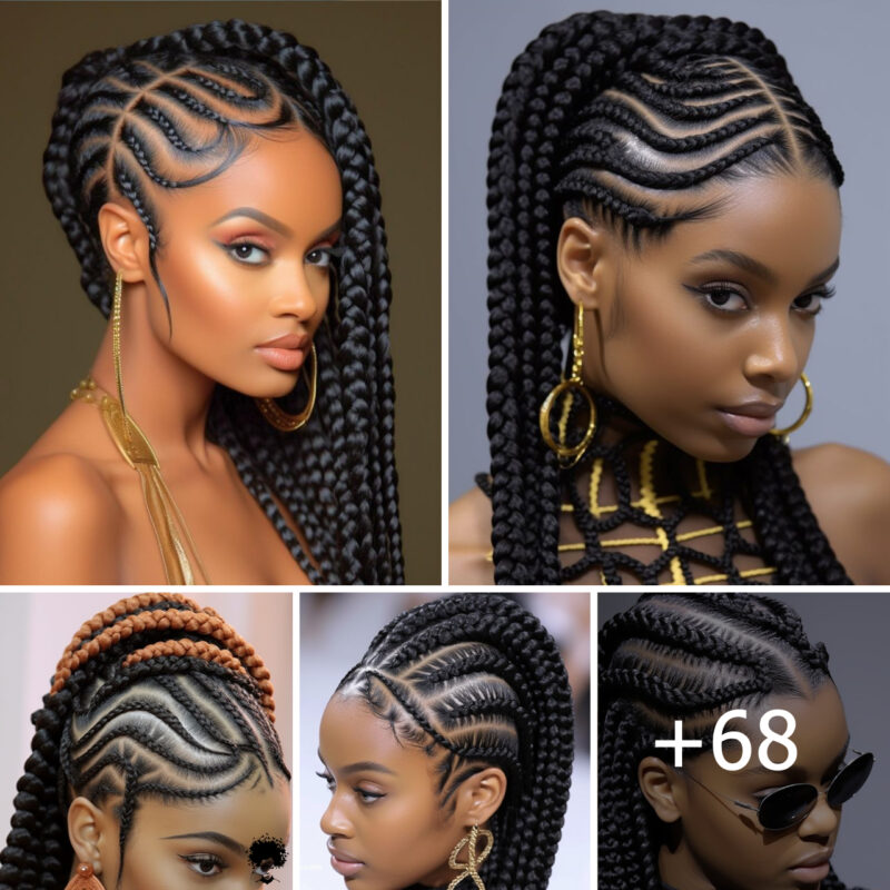 2024 Guide to Protective Braided Hairstyles with Curls for Women